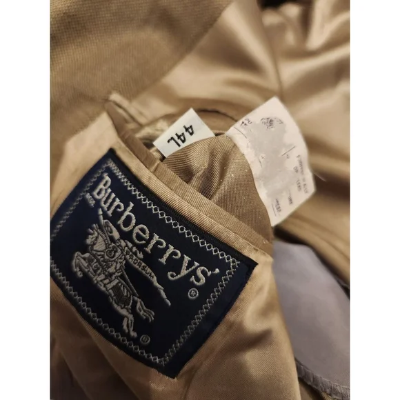 Vintage Burberrys' Boyds Philadelphia Size 44L Men's Blazer